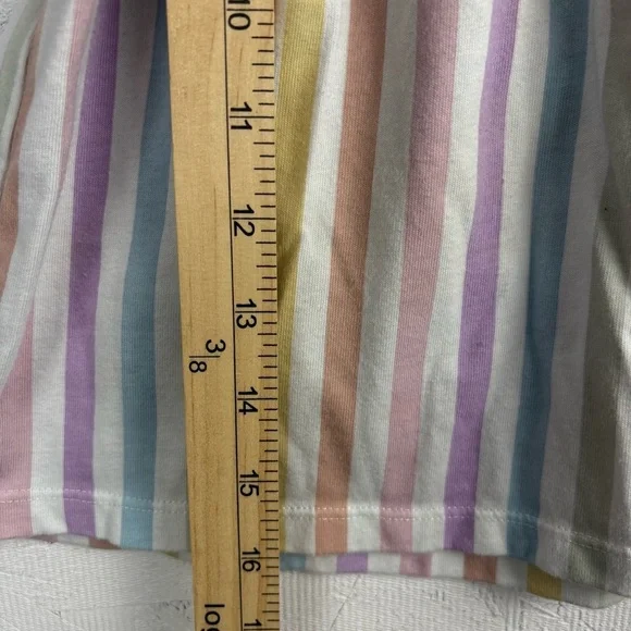 Garanimals 18M Colorful Pastel Striped Kids Dress Cap Sleeves Fit & Flare - Picture 6 of 6